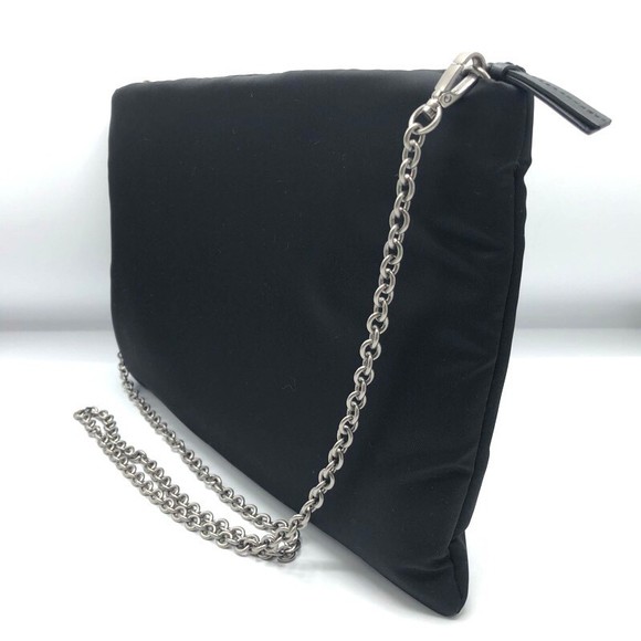 Prada Chain Shoulder Bag Black - Picture 2 of 5